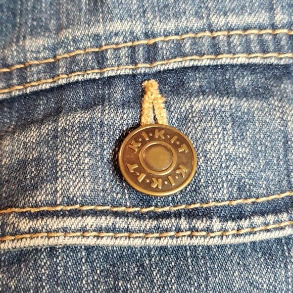 Kikit Womans Jean Jacket sz XL - Picture 4 of 5